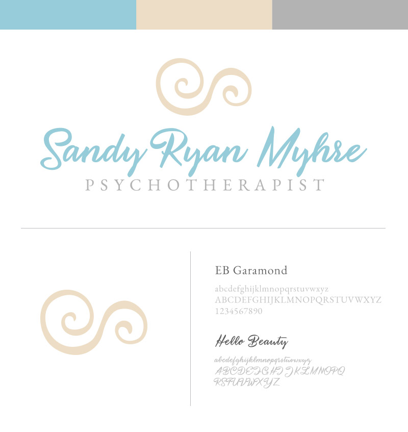 Logo Design for Sandy Ryan Therapy