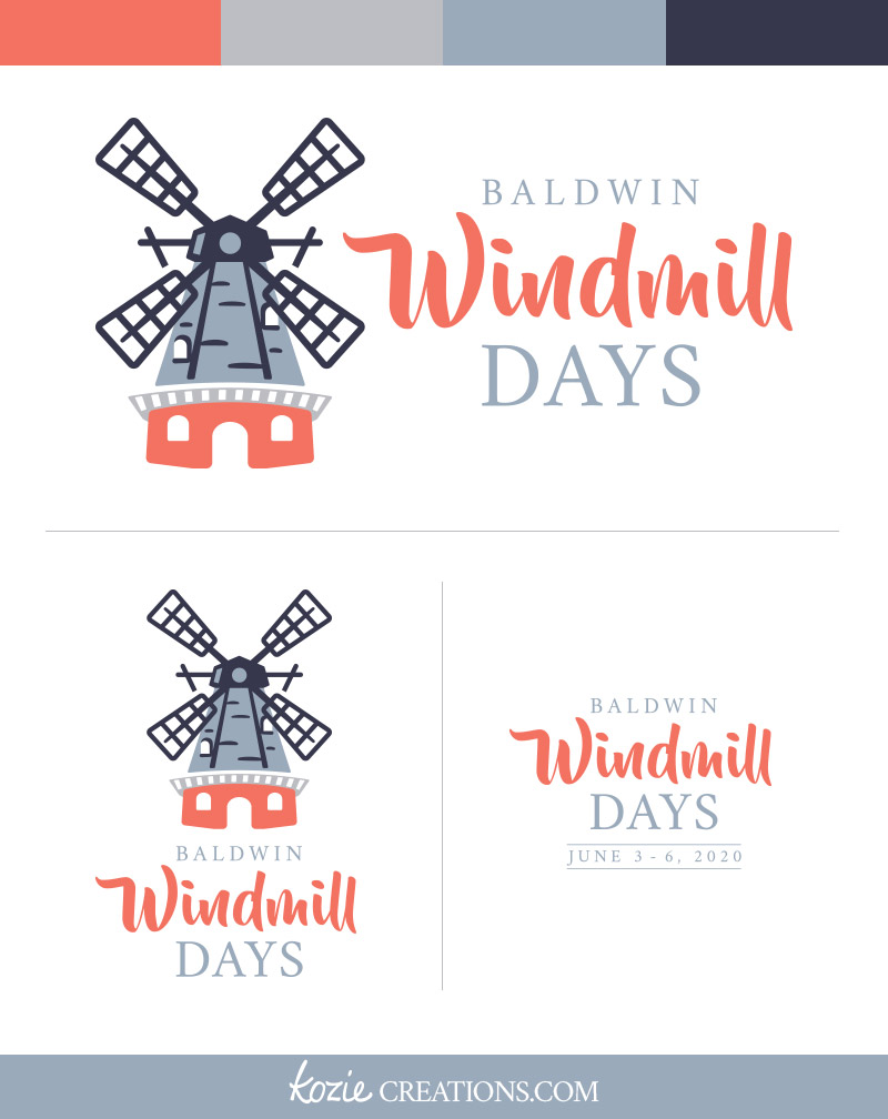 Logo Design for Baldwin Windmill Days