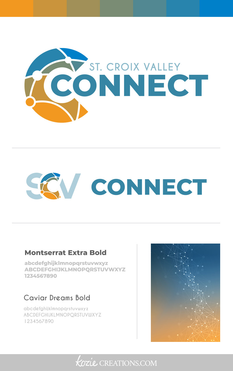 SCV Connect Branding Design Logo Design Graphic Design