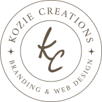 Kozie Creations Branding & Web Design